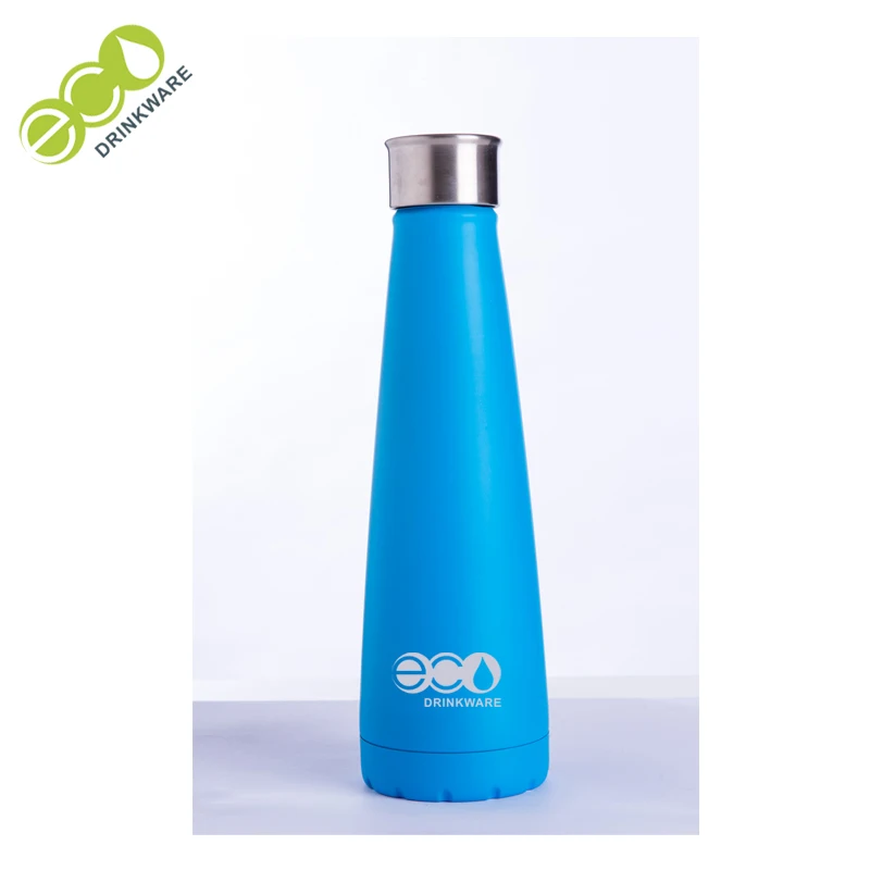 GV011 500ML/17OZ In Stock Double Wall Stainless Steel cola shaped Vacuum Insulated bottle thermos