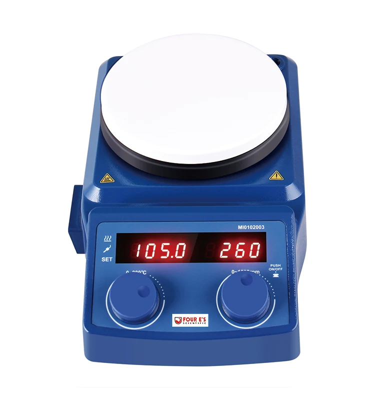 Four E's Scientific MI0102003 Hot plate Agitator Stirrer With DC Motor Products from