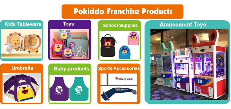 Pokiddo Franchise Products Indoor Playground Character Cartoon Mascot Costume