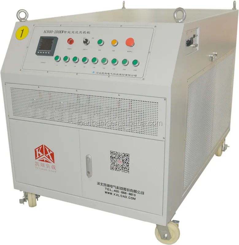 200kw 3 Phase Resistive Variable Electronic Load Bank - Buy Electronic ...
