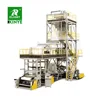 HDPE LDPE ABA Mulch Polyethylene Bag Mini PE Nylon Plastic Blown Film Shirk Roll Blowing Making Machine Extruder Price