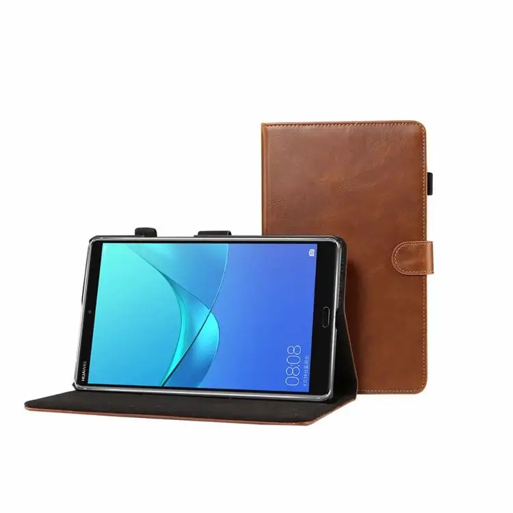 Custom Shockproof Tablet Case for Huawei Mediapad M5 8.4 Flip Stand Case Leather Tablet Case