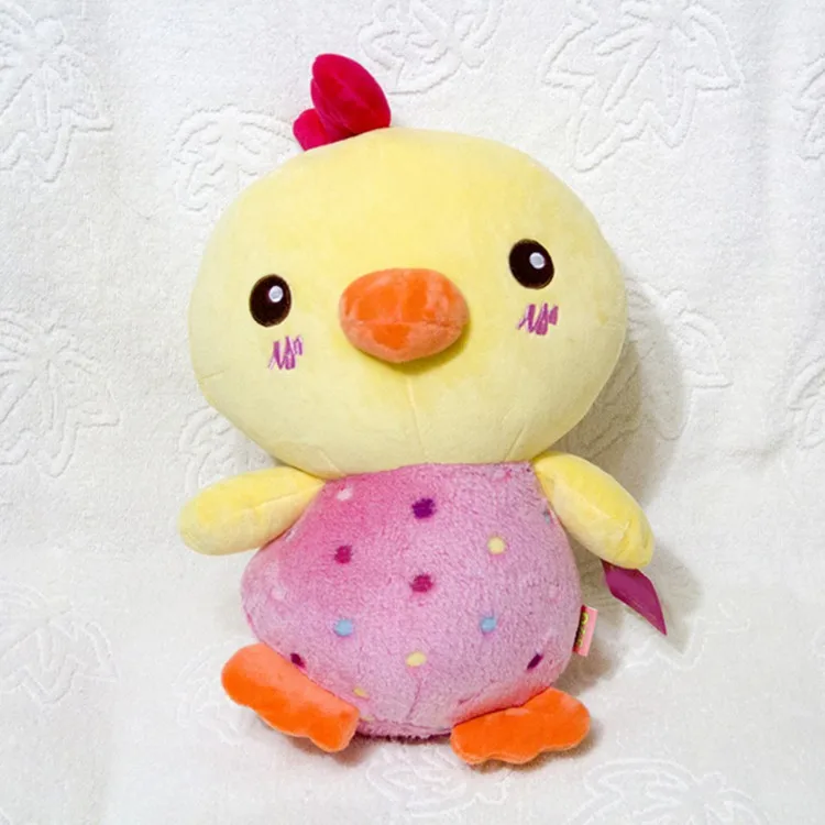 Popular Baby Gift Mini Stuffed Animal Plush Chicken Toy With Bowknot ...