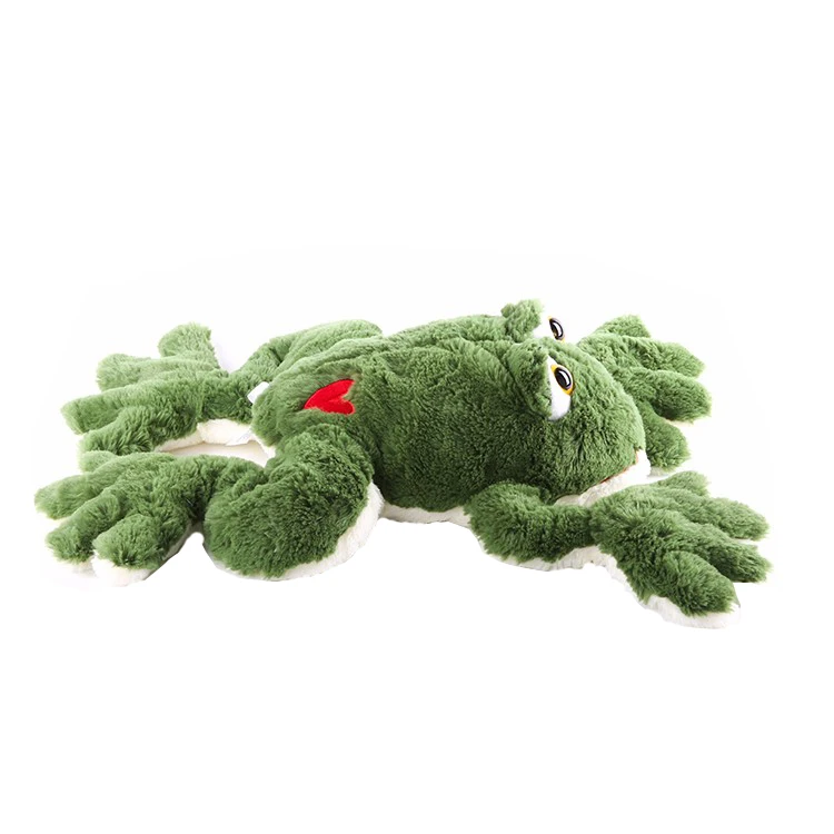 Wholesale Fast Delivery Soft Green Frog Stuffed Toys 60cm  Frog Mixed Design Soft Toy Plush Toy for kids