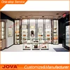 Customized professional bags shop interior design, simple modern handbag showroom interior design