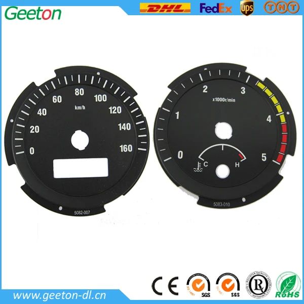 Custom Polycarbonate 3d Speedometer Face For Universal Cars Buy 3d