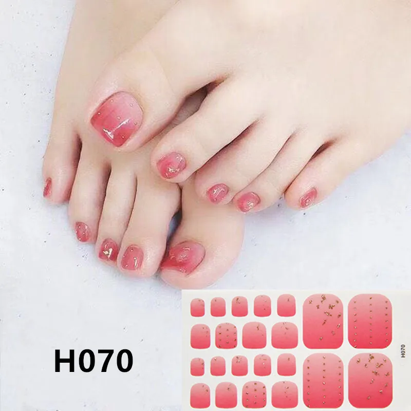 toe nail design stickers