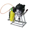 Portable backpack drilling rig for borehole mining exploration