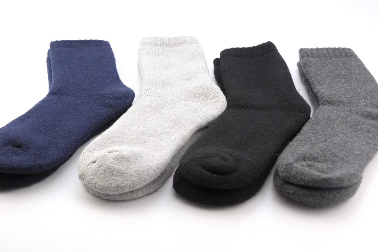 fuzzy wool socks