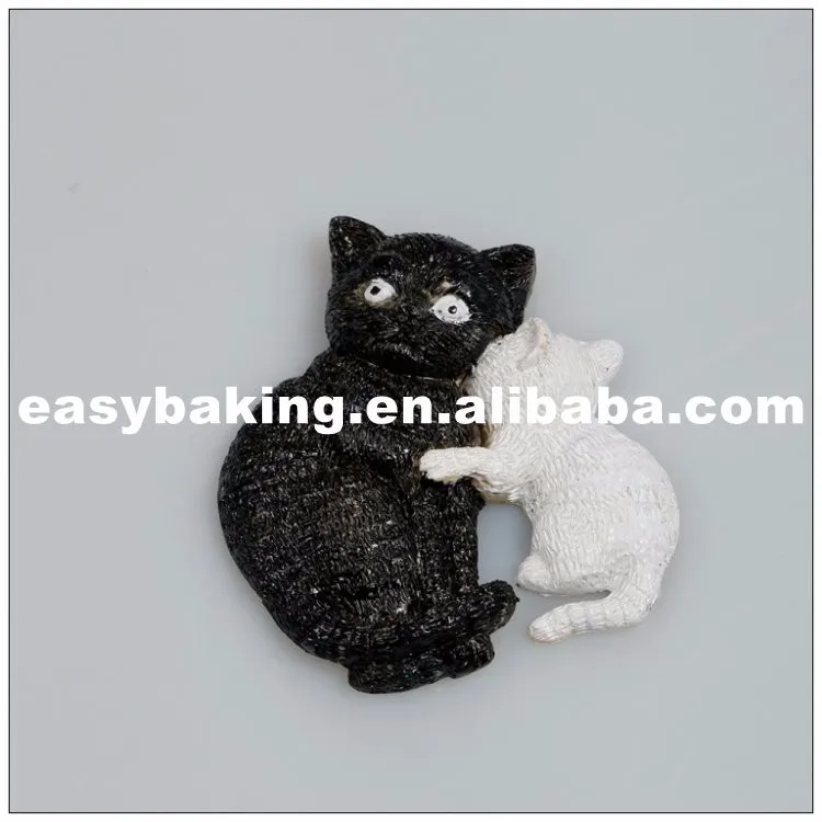 Kissing Cats Fondant Silicone Candy Molds ES-1015