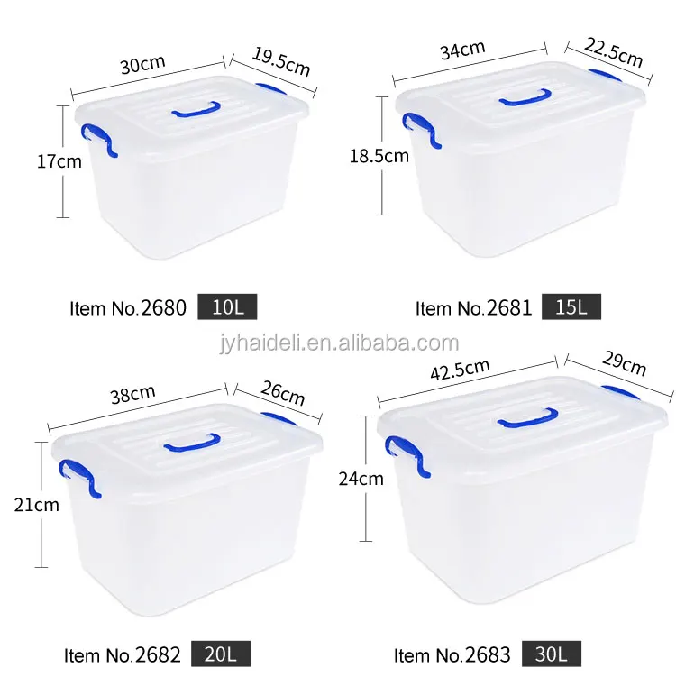 Stackable Front Open Plastic Storage Box With Lid For Closet Storage