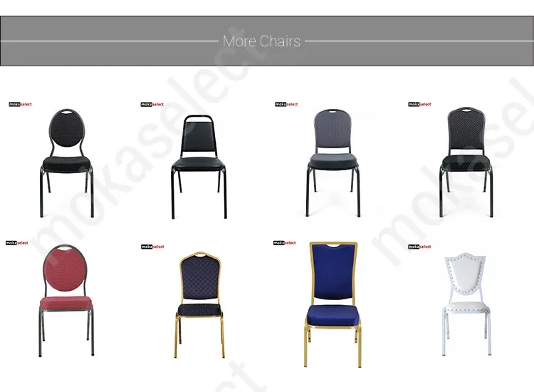 Stackable Meeting Room Party Banquet Chair Dimensions For