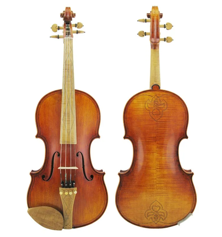 Hot Sale Top Quality Baroque Style Violin Full Size Buy Baroque