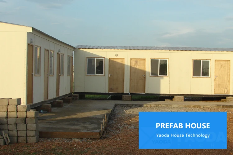 Sudan Small Prefabricated Tiny Houses Homes Prefab Mobile Camp