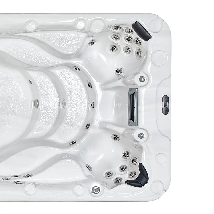 Swim Spa In Ground Fiberglass Hot Tub Shells Dual Zone Swim Spa Buy