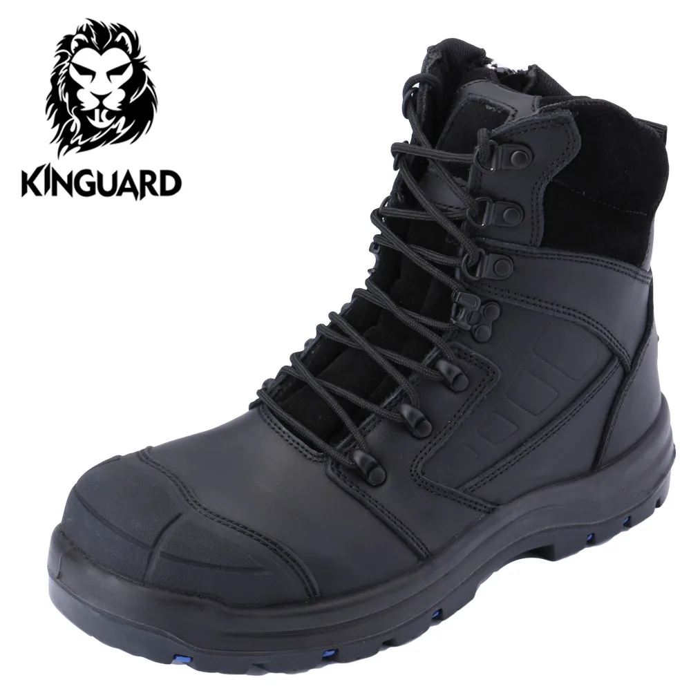 wide toe cap safety boots
