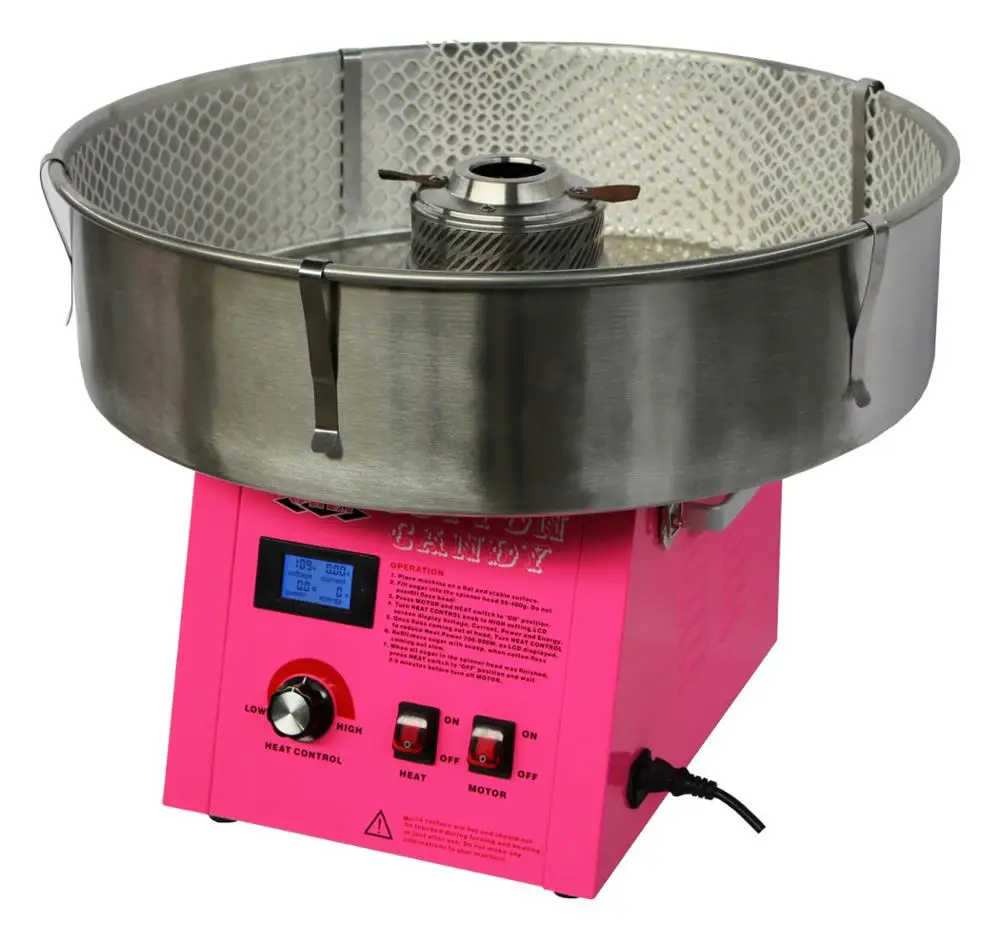 High Capacity Digital Control Professional Candy Floss Maker Cotton