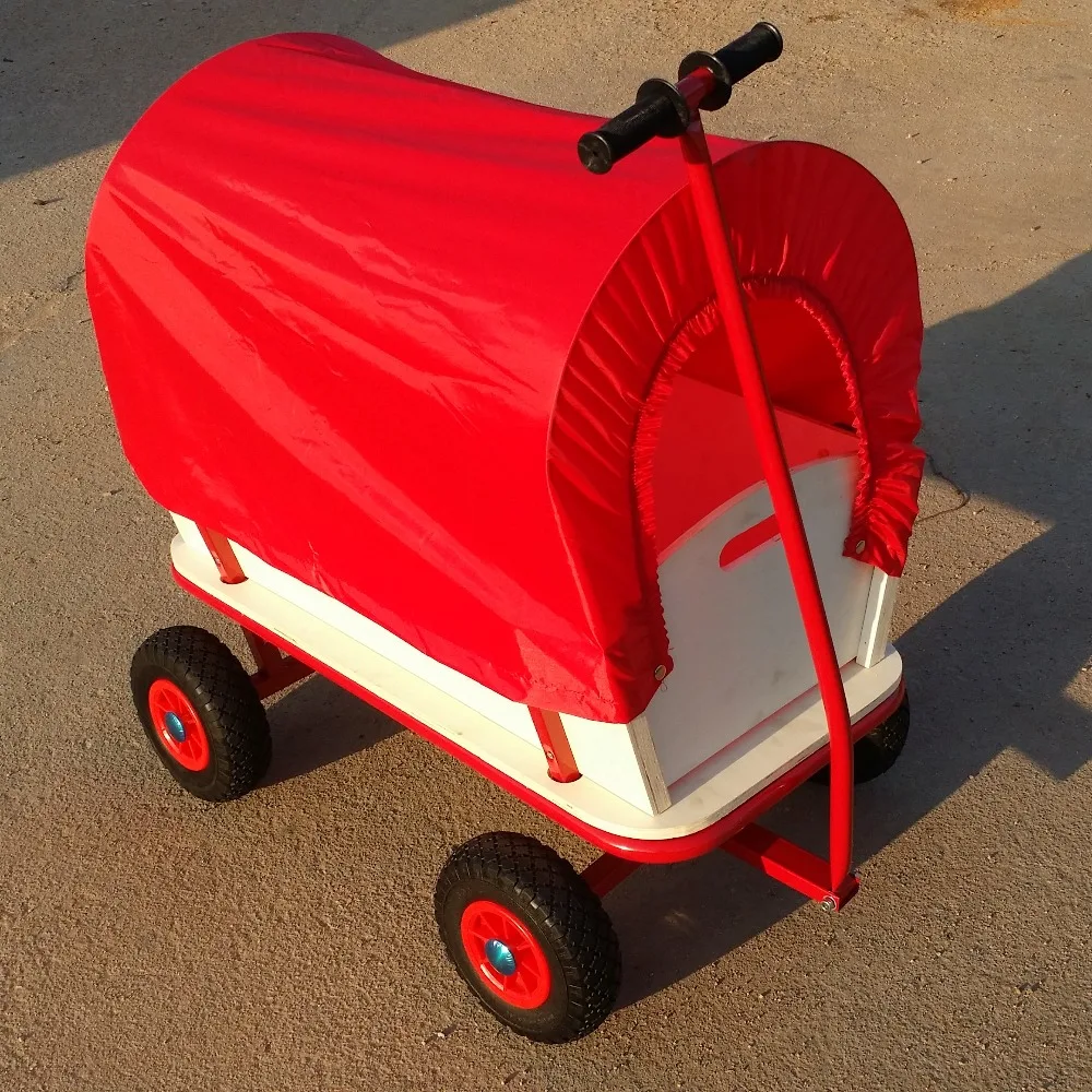 red pull wagon