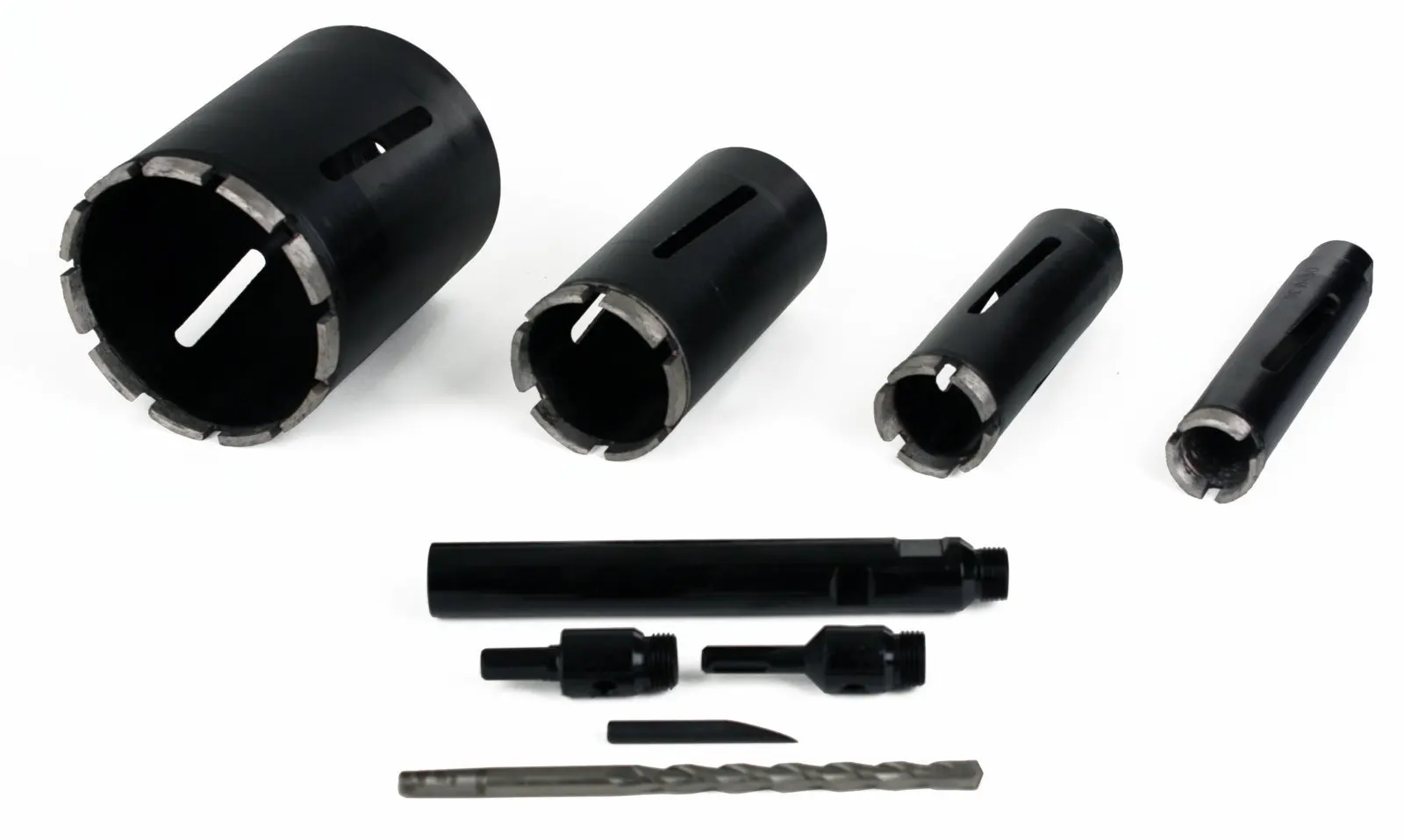 TCT CORE DRILLS masonry block brick wall concrete hole arbour arbor hex SDS