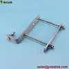 Pole mounting cutout brackets