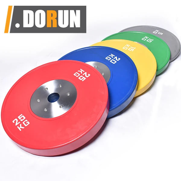 2 Inch Bumper Plates 10lbs/15lbs/25lbs/30lbs/35lbs/45lbs Weight Plates