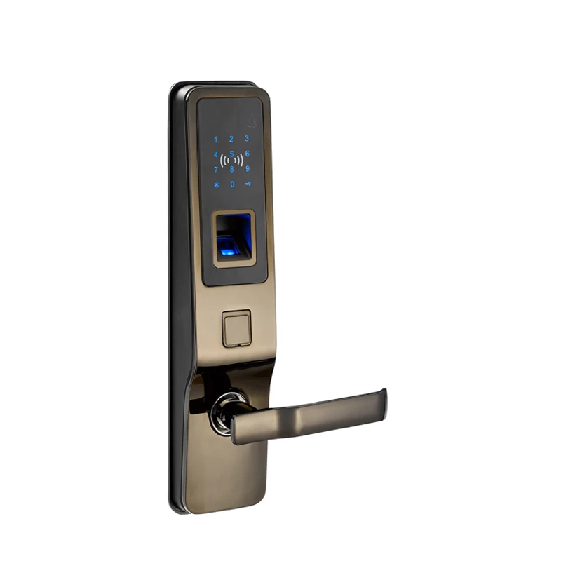 High Security Biometric Door Lock Residential Fingerprint Door