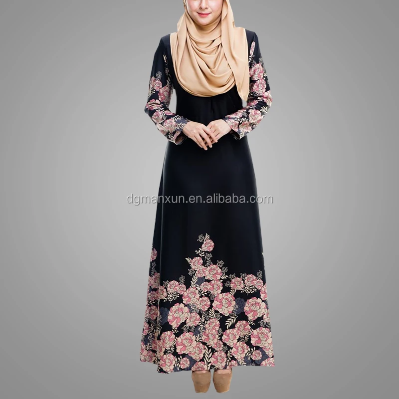 2017 Muslim Moroccan Style Abaya Dubai Abaya Hot Sell Printing Online Embellished Stylish Maxi Dress Burqa Dress For Ladies (2).jpg