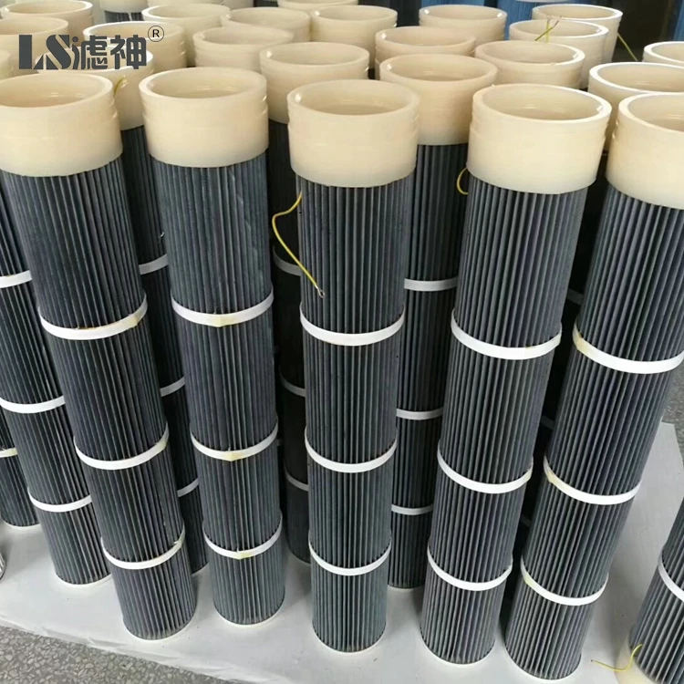 High Performance Amano Dust Collector Filter Cartridge Polyester Air
