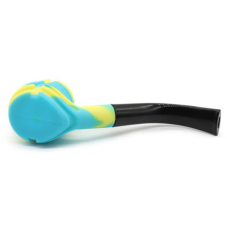 Tobacco Pipe Glass Hammer Smoking Silicone Pipe