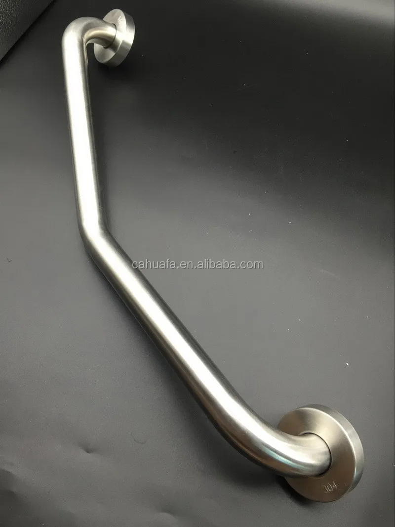 Sus304 Stainless Steel Mattfinished V Shape Bathroom Safety Grab Bar