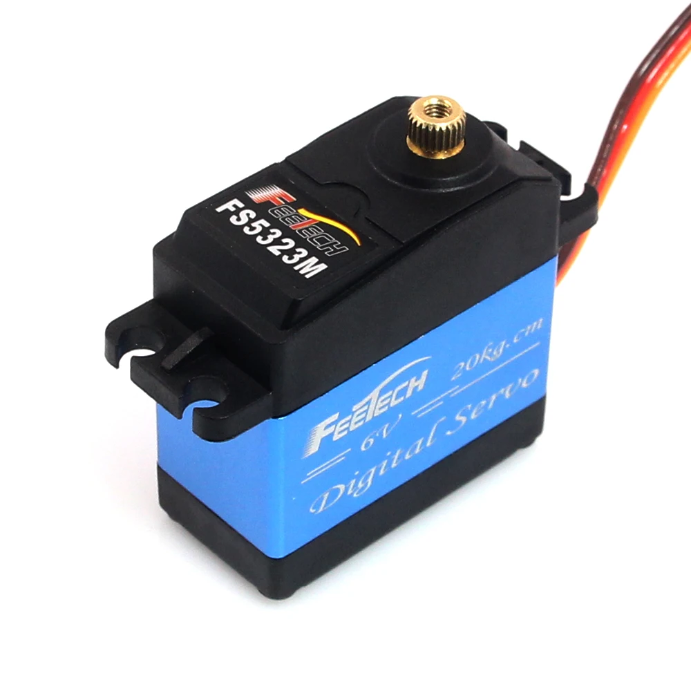 FEETECH 6V 20kg High Torque Digital Servo Coreless RC Car Servo Toy ...