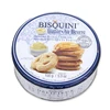 Fancy tin box round cookie tin cans