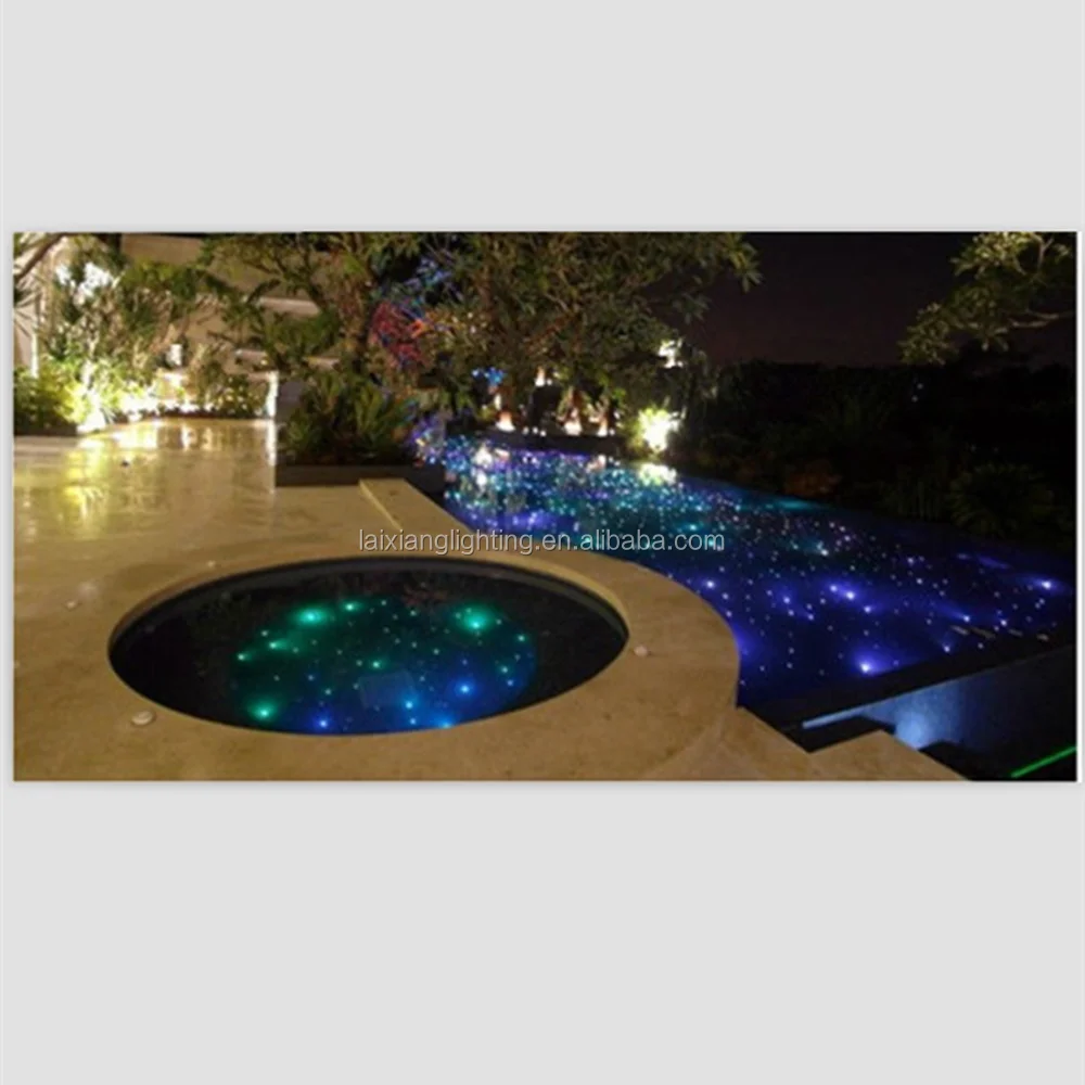 Fiber Optic Swimming Pool Light 8color Changing Led Swimming Pool Light
