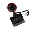 USB 2.0 Clip WebCam 360 Web Camera 5.0 Mega Pixels w/ MIC Microphone for Laptop PC