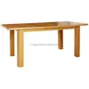 China model dining table factory supply foldable square dining table home furniture wooden KD pine wood dining table