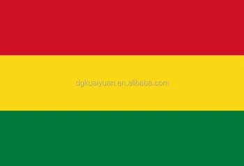 Grosir 3*5 Kaki Polyester Bendera Merah Hijau Kuning Untuk 