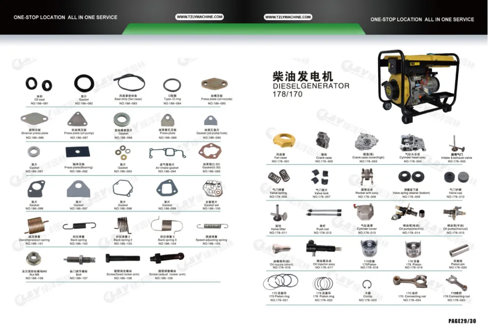 Genuine Honda Generator Parts