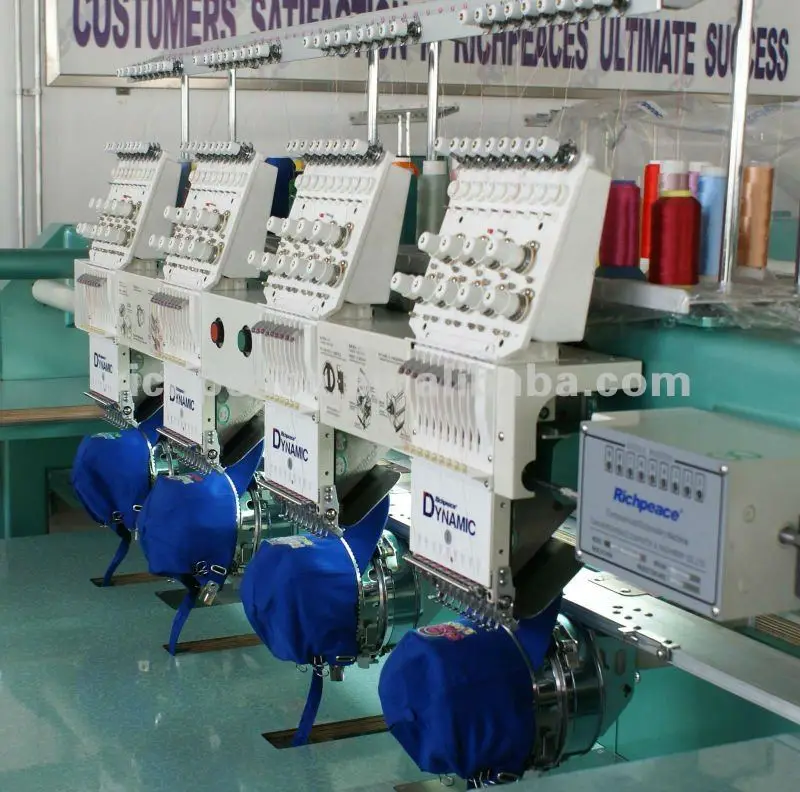 Richpeace Computerized Embroidery Machine For Cap,Tshirts Socks Or