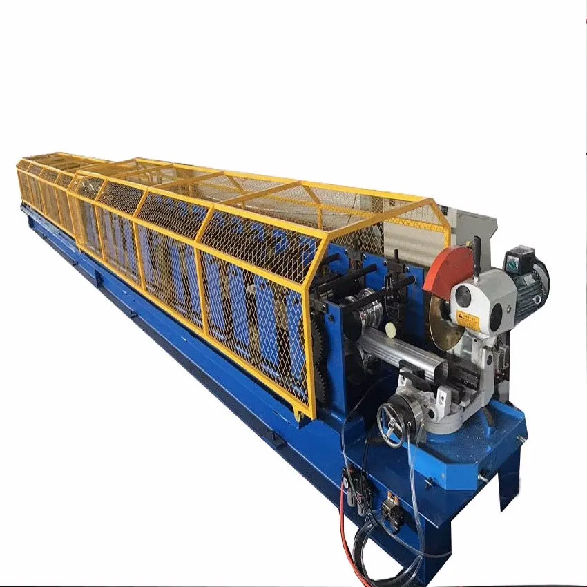 Automatic Square Pipe Downspout Making Machine Used Roll Forming