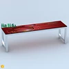 Compact laminate hpl office bench seating top for holiday christmas