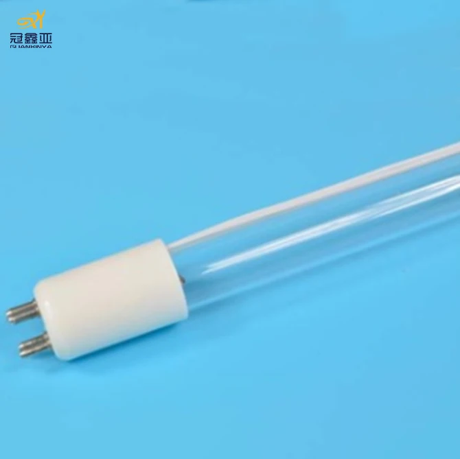 287mm single end 4 pin 15w high power germicidal uv lamp