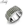 Destiny Jewellery smart crystal roller women rings men jewelry gold plate stainless steel made with crystals from Swarovski