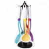 hot sale 6 Pieces Silicone and PP Cooking Utensils set
