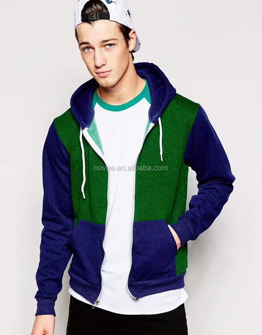 Men Custom Wholesale Hoodies Blank Crop Zipper Up Hoody Swearshirt Coat Two Color Hoodies - Buy 