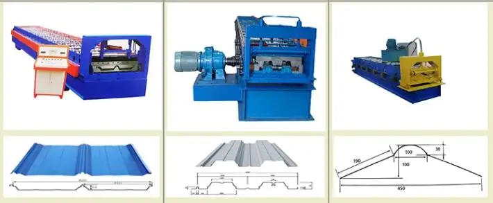 PLC Controlled Automatic Trapezoid Metal Roof IBR Sheet Roll Forming Machine for Sales