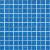 327x327 sand surface blue color 4mm swimming pool glass mosaic