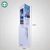 Standing Alone Advertising Corrugated Cardboard Stacking Cubes Display