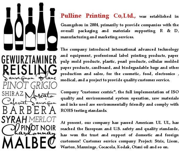 Adhesive label sticker paper for bottle and boxes manufacturer