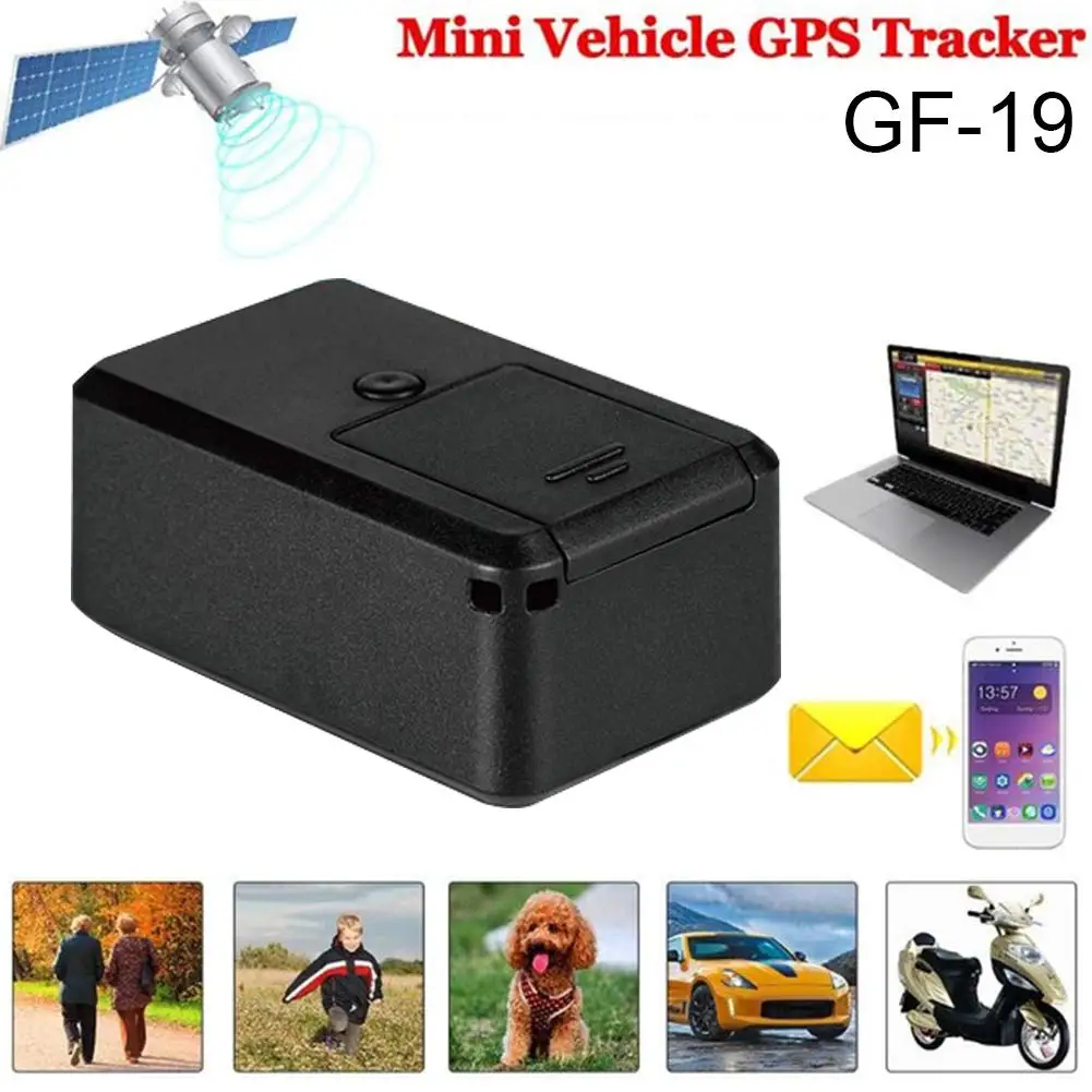 Gf19 Super Mini Gps Tracker Miniature Coin Size Devices Smallest