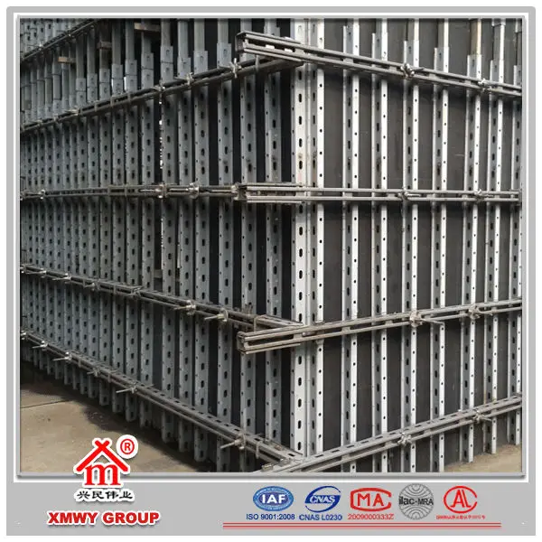 Steel Wall Formwork Systems And Column Systems - Buy Wall Formwork ...